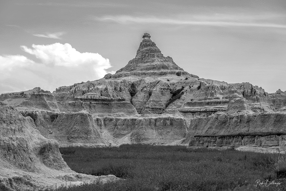 1005 Badlands Peak B&W