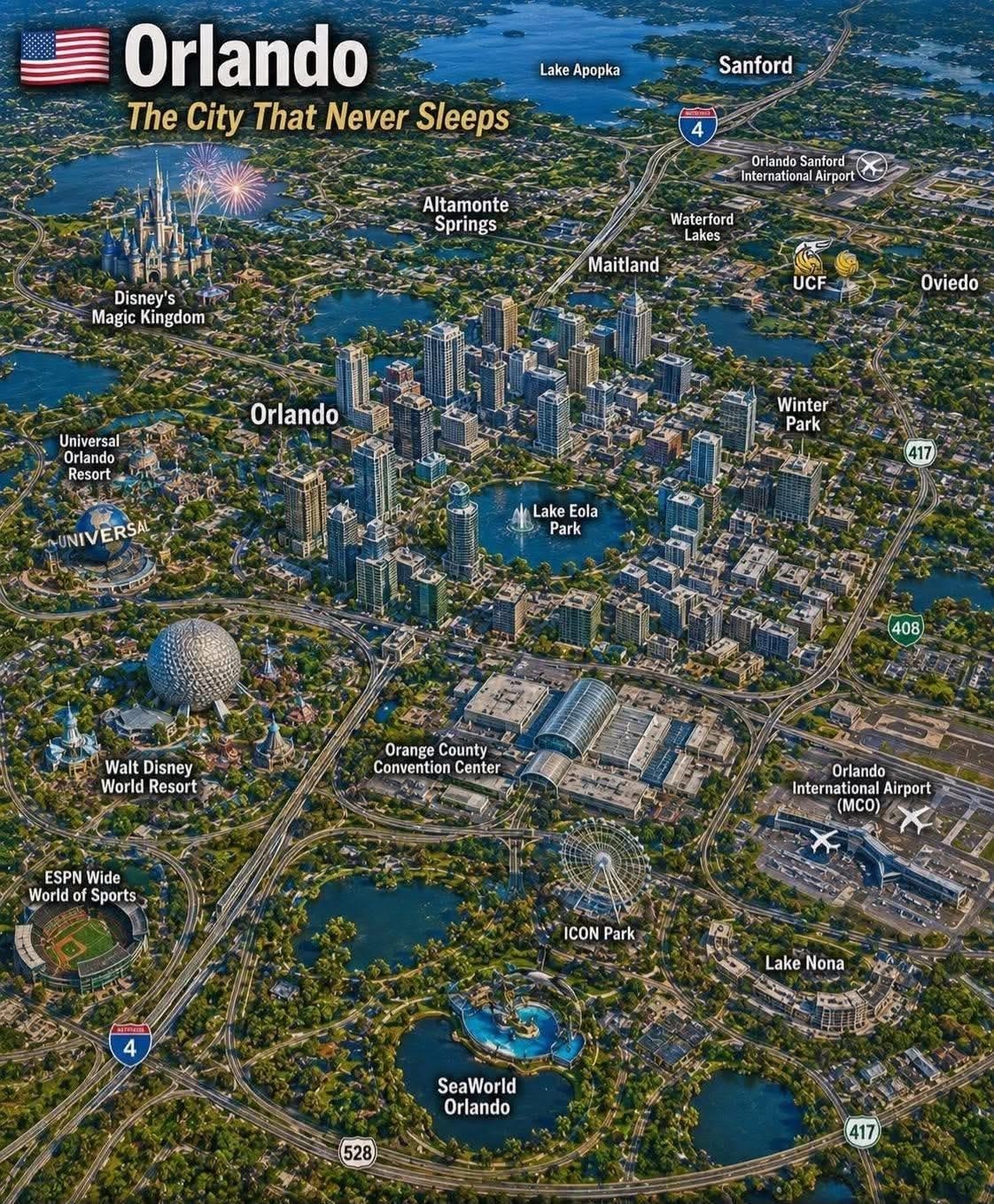 Orlando - The City that Never Sleeps Orlando - The City that Never Sleeps